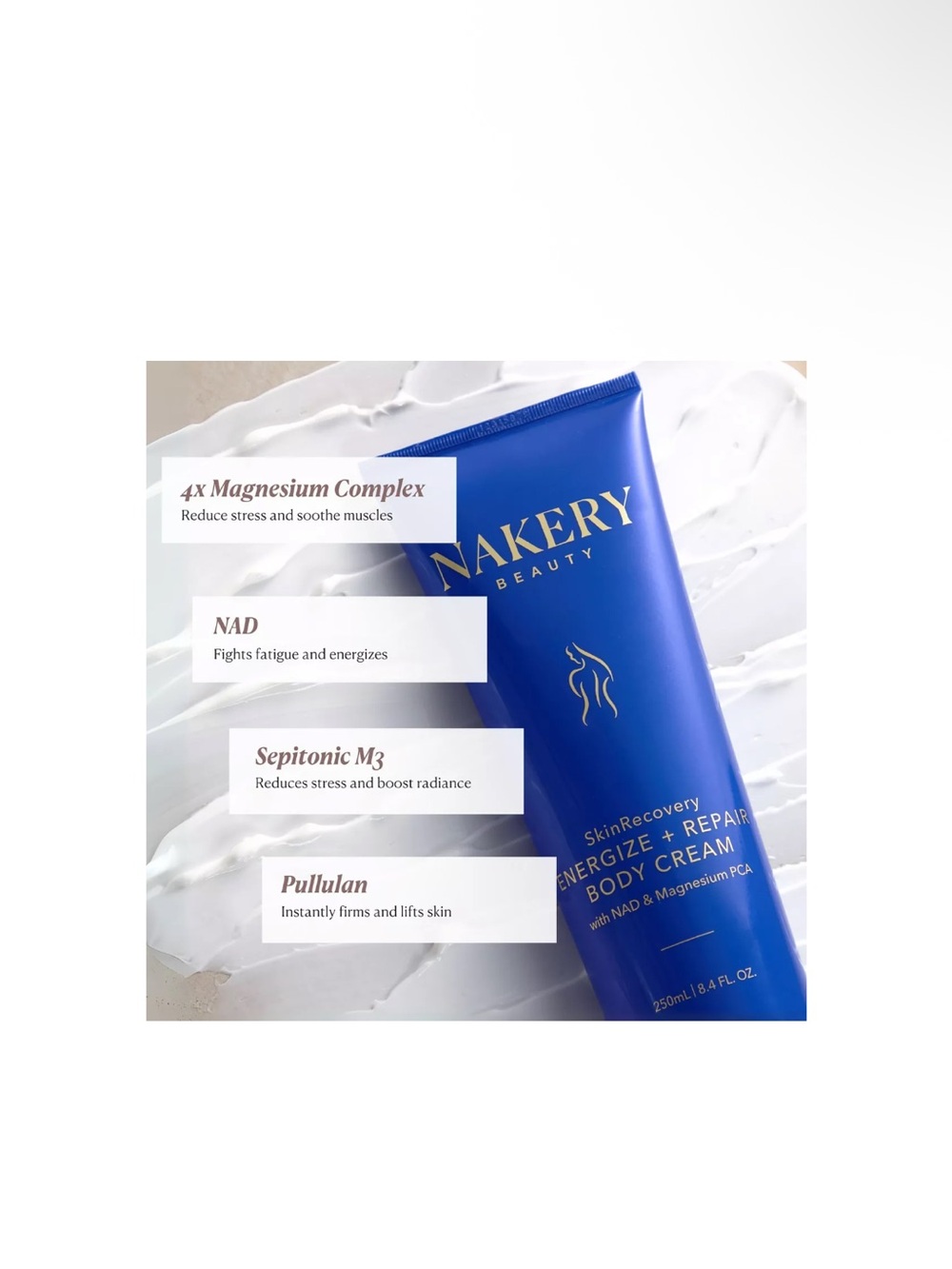 Nakery Beauty Energize + Repair Body Cream - Picture 9 of 9